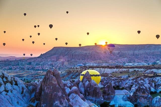 Cappadocia Turkey, Fairy chimneys, Natural landscape
